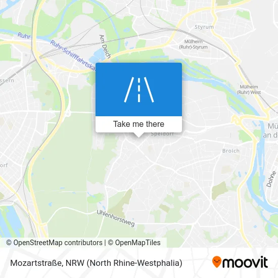 Карта Mozartstraße