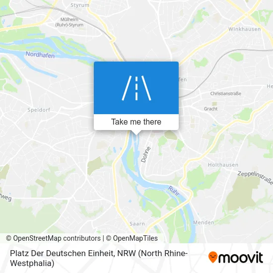 Карта Platz Der Deutschen Einheit