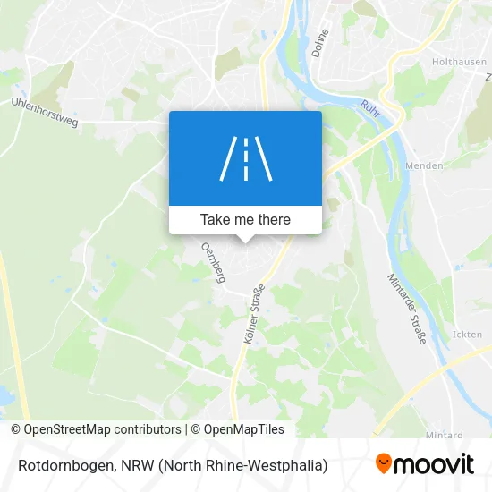 Карта Rotdornbogen