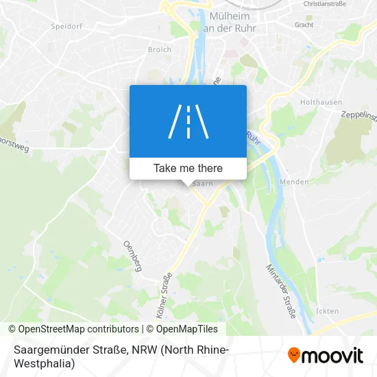 Карта Saargemünder Straße