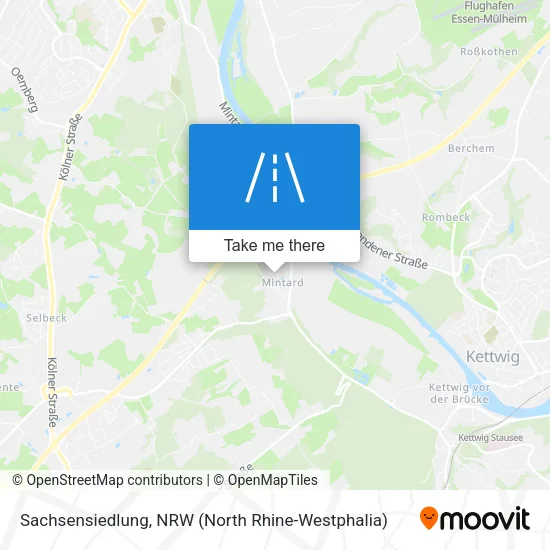 Карта Sachsensiedlung