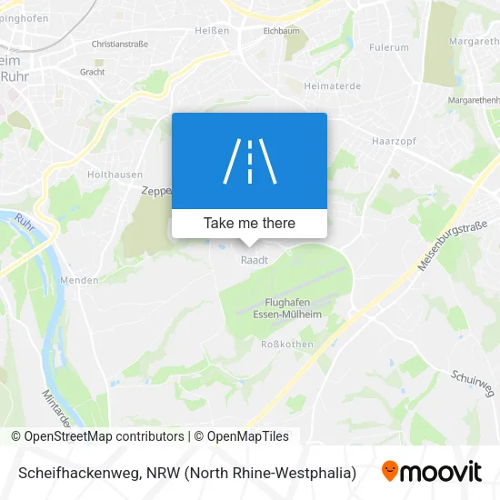 Карта Scheifhackenweg
