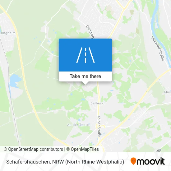 Карта Schäfershäuschen
