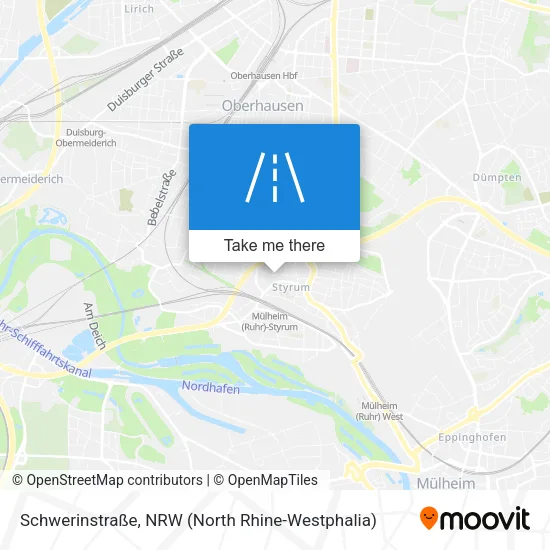 Карта Schwerinstraße