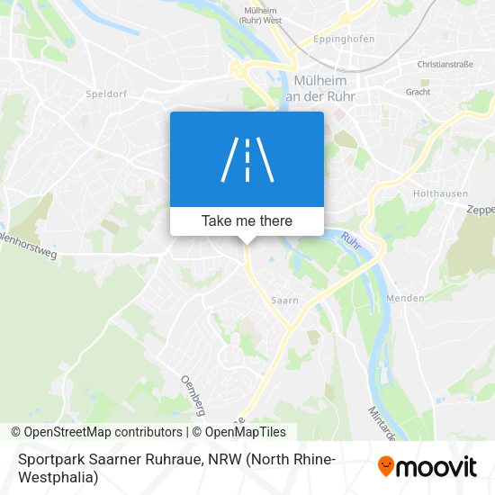 Sportpark Saarner Ruhraue map