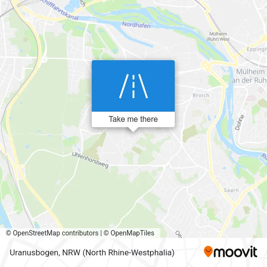 Карта Uranusbogen