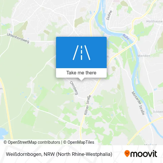 Карта Weißdornbogen
