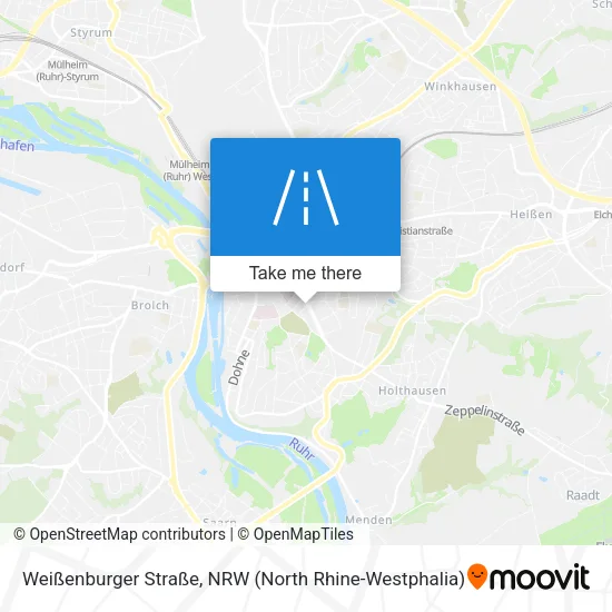 Карта Weißenburger Straße