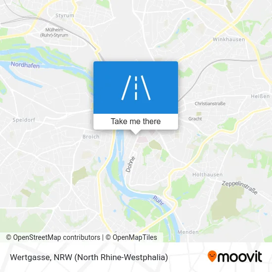 Карта Wertgasse