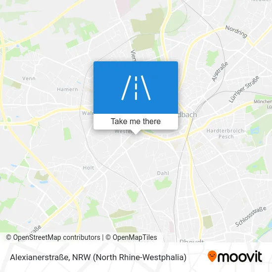 Карта Alexianerstraße