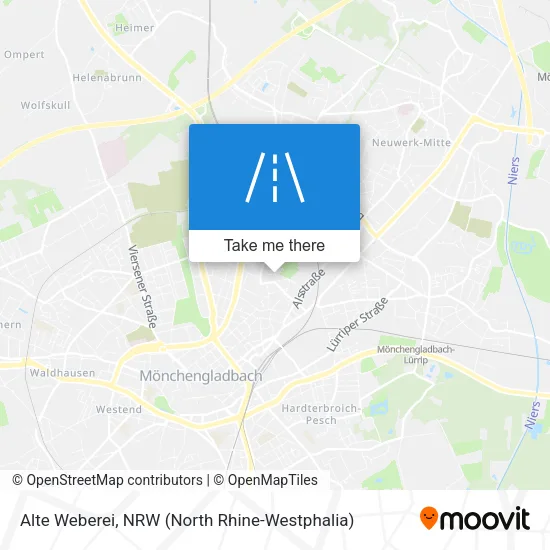 Карта Alte Weberei
