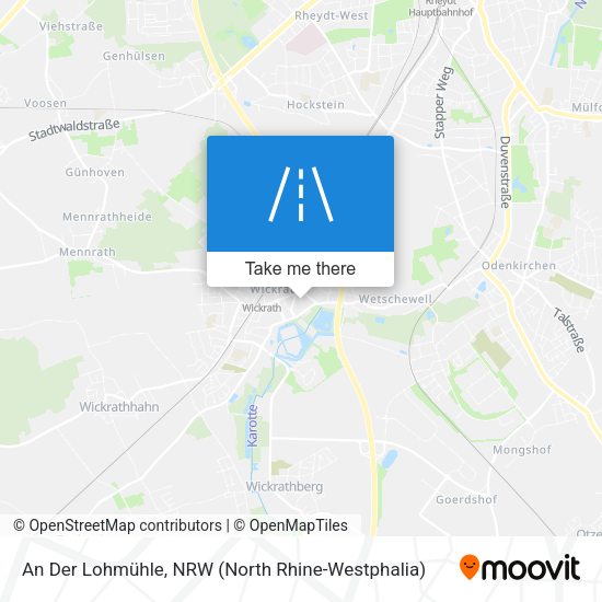 An Der Lohmühle map