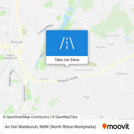 An Der Waldesruh map