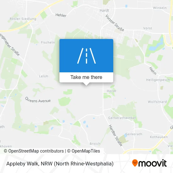 Карта Appleby Walk