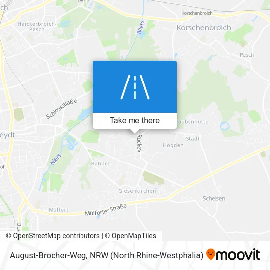 Карта August-Brocher-Weg