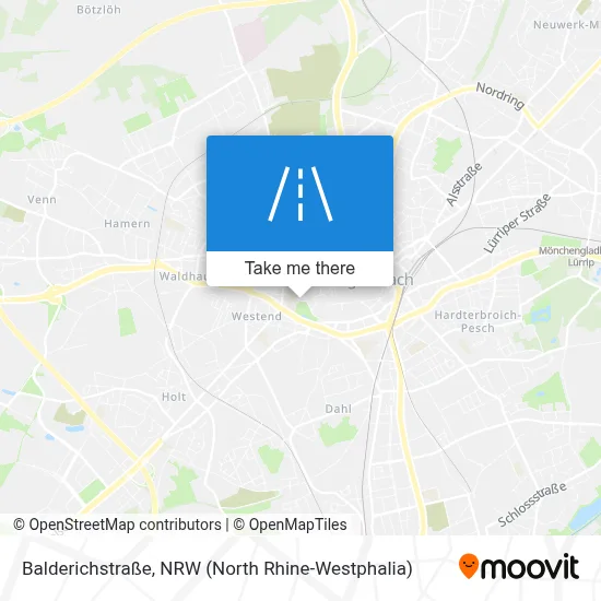 Balderichstraße map