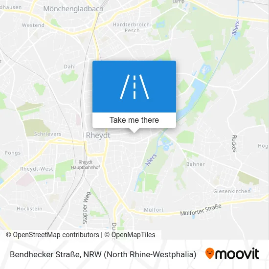 Bendhecker Straße map