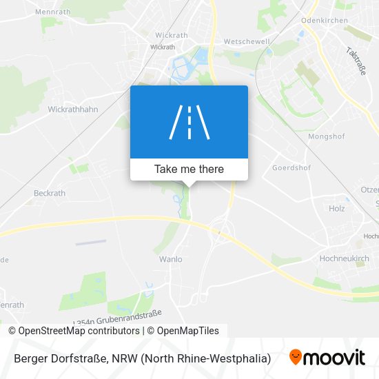Berger Dorfstraße map