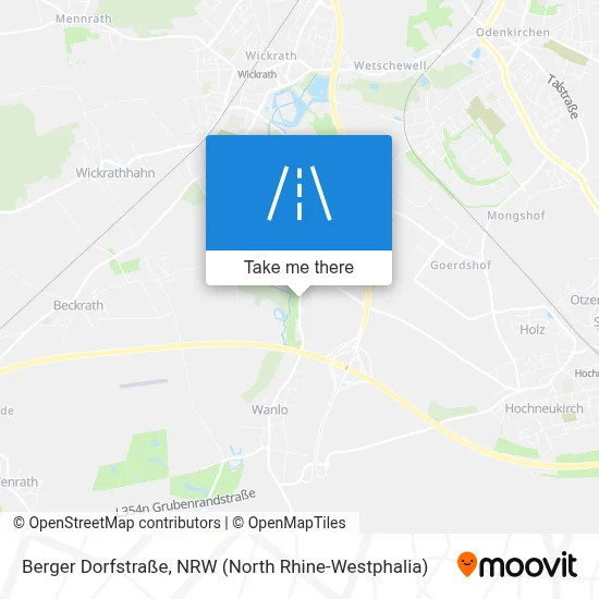 Berger Dorfstraße map