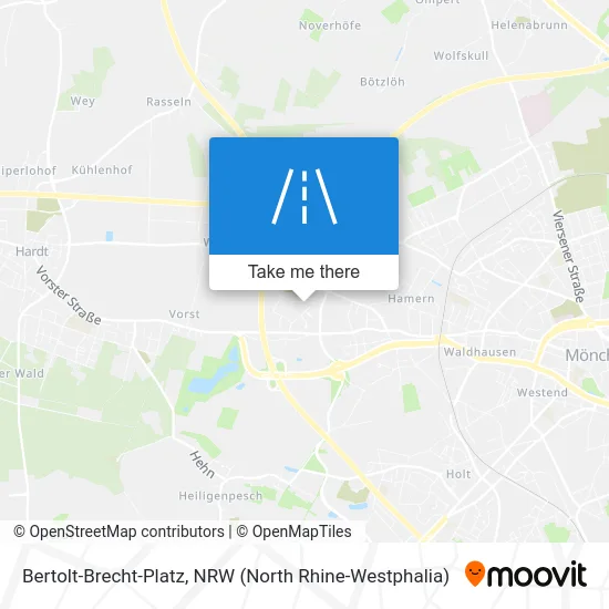 Bertolt-Brecht-Platz map