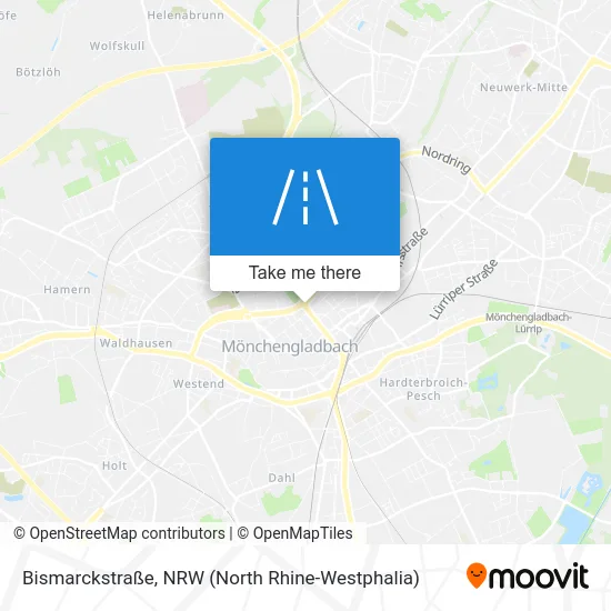 Карта Bismarckstraße