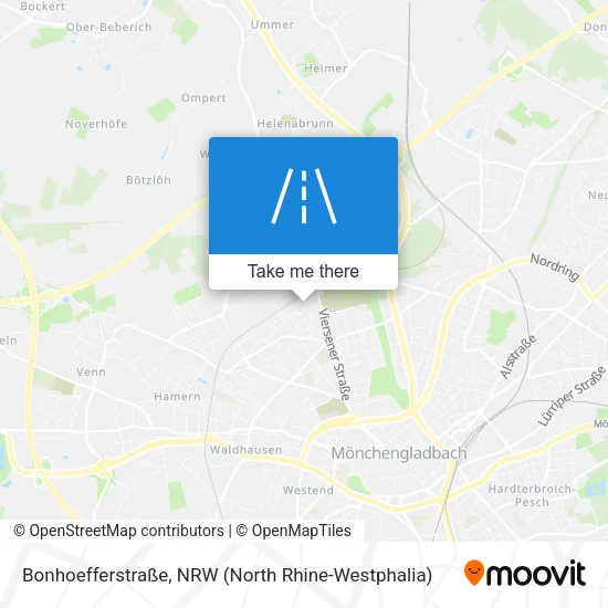 Карта Bonhoefferstraße
