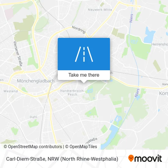 Карта Carl-Diem-Straße