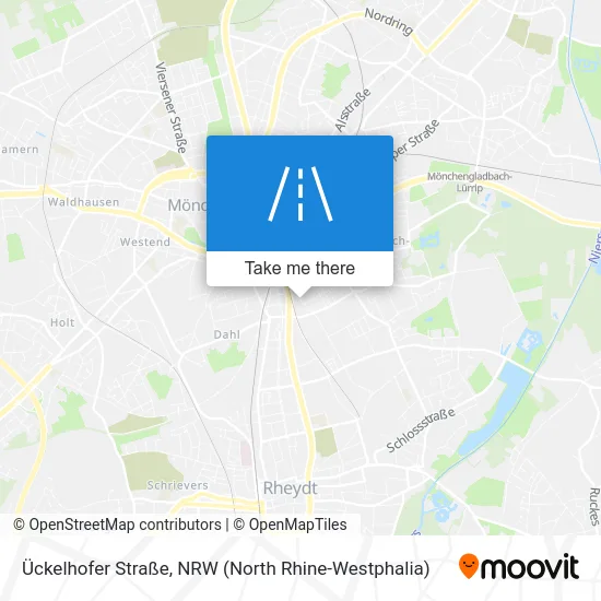 Карта Ückelhofer Straße
