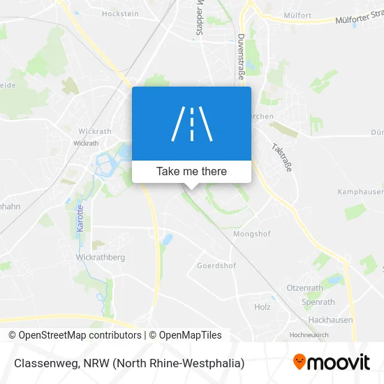 Карта Classenweg