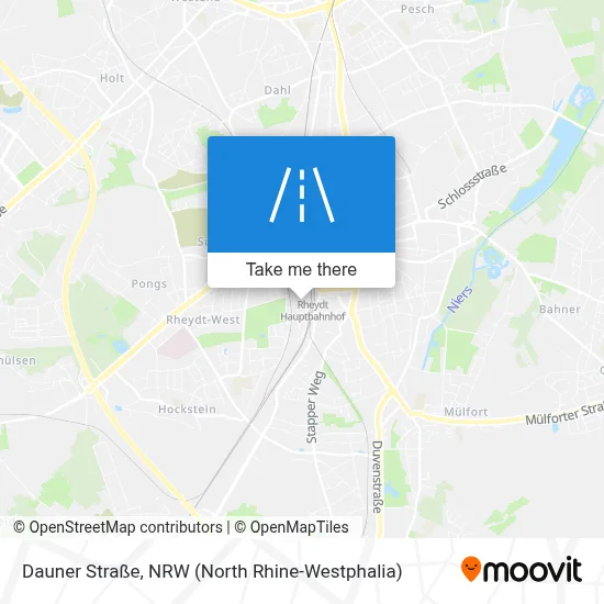 Dauner Straße map