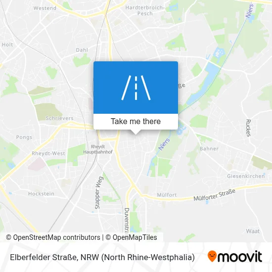 Elberfelder Straße map