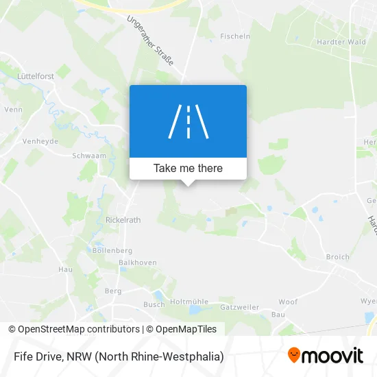 Карта Fife Drive
