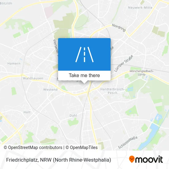 Карта Friedrichplatz