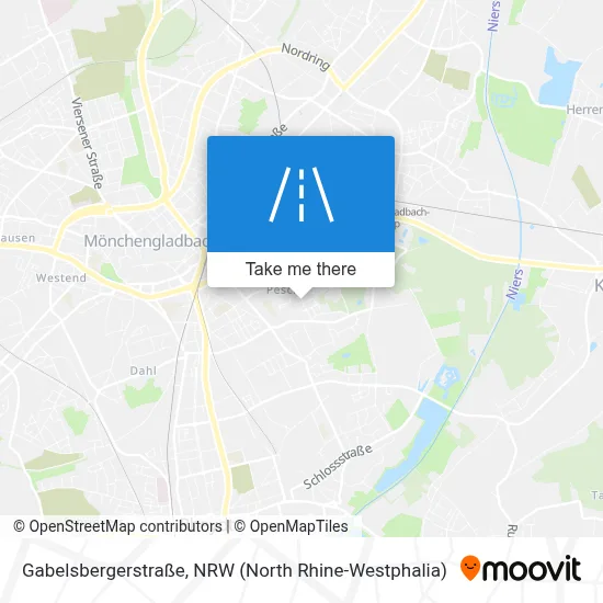 Gabelsbergerstraße map