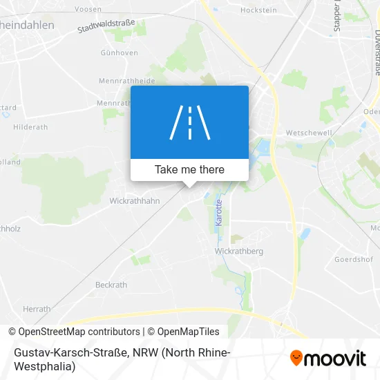 Карта Gustav-Karsch-Straße