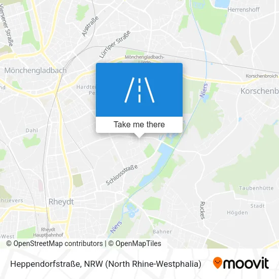 Карта Heppendorfstraße