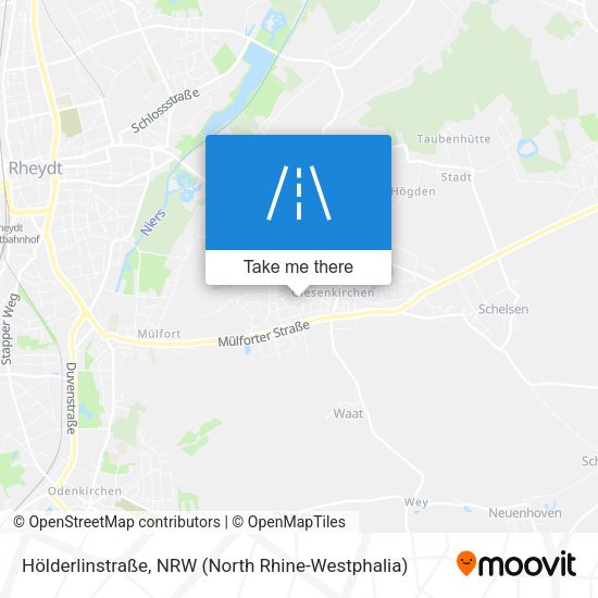 Hölderlinstraße map