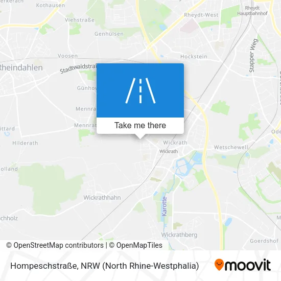 Карта Hompeschstraße
