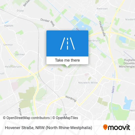 Hovener Straße map