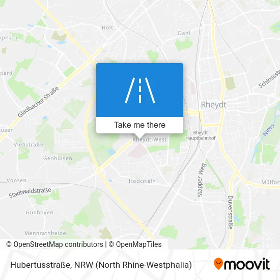 Hubertusstraße map