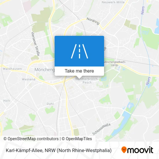 Карта Karl-Kämpf-Allee