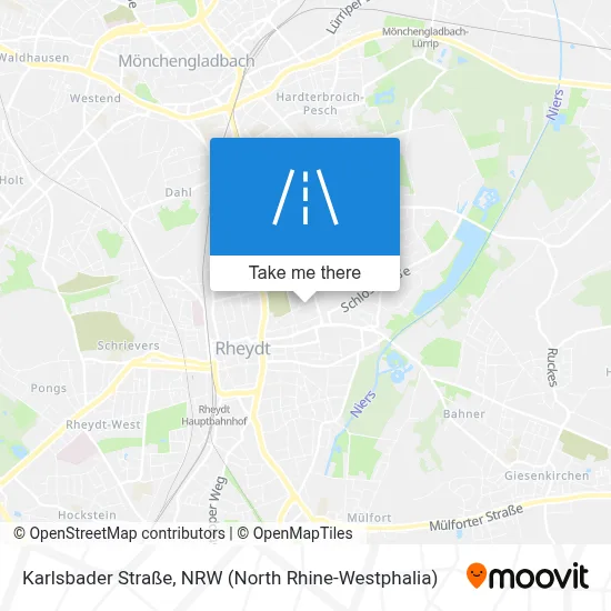 Karlsbader Straße map