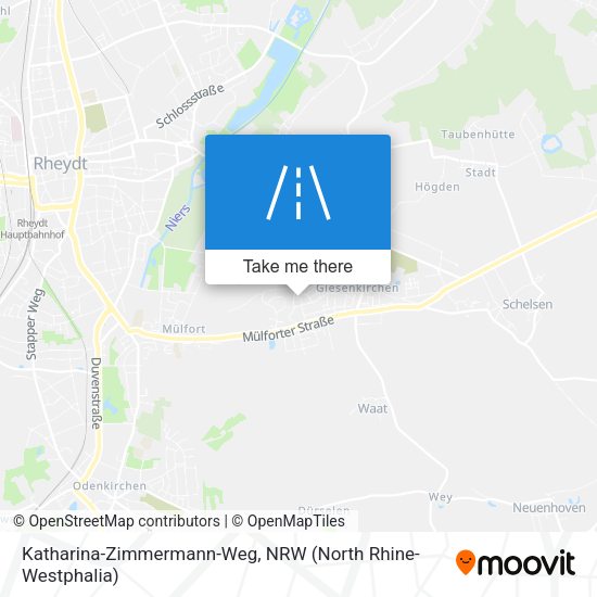 Katharina-Zimmermann-Weg map