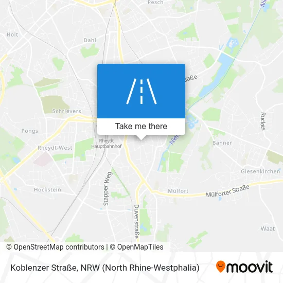 Koblenzer Straße map