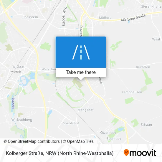 Kolberger Straße map