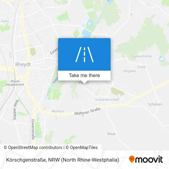 Карта Körschgenstraße