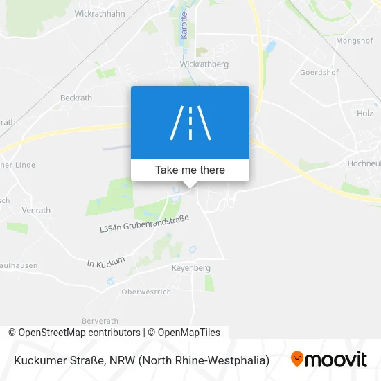 Карта Kuckumer Straße