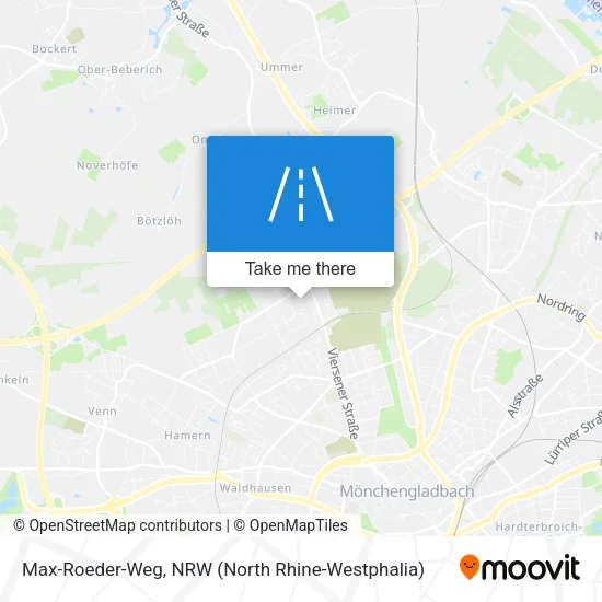 Карта Max-Roeder-Weg