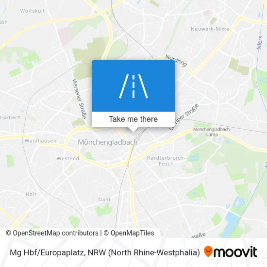 Mg Hbf/Europaplatz map