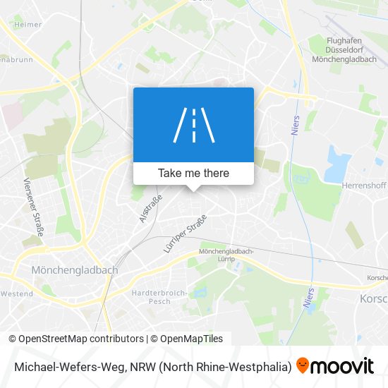 Michael-Wefers-Weg map